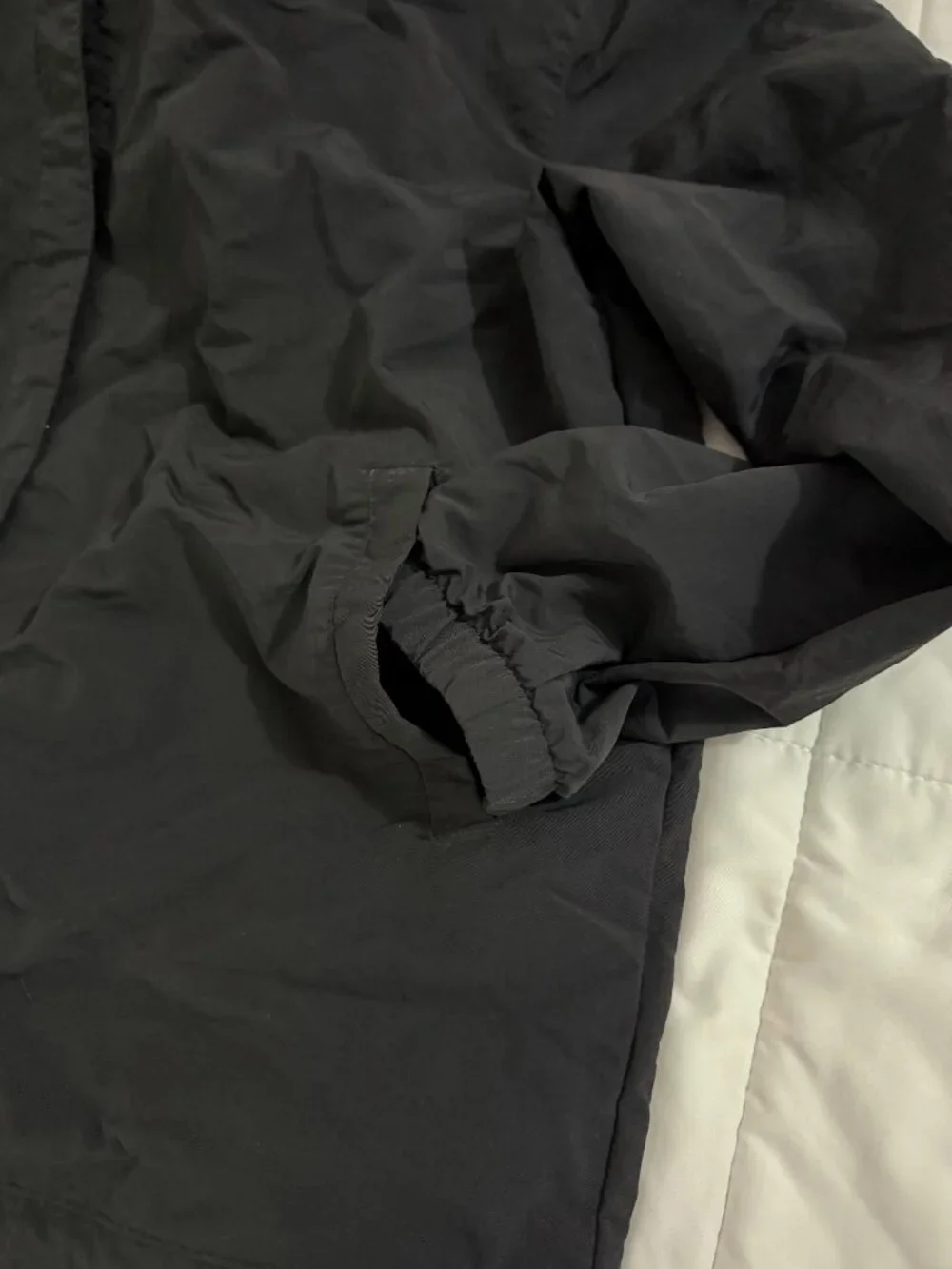 Nike Oversized UV Woven Coaches' Jacket (Black) Women's Large